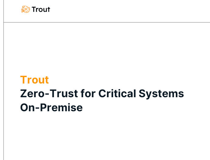 Zero-Trust in operational environments webinar