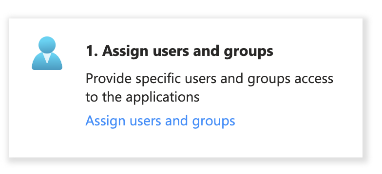 Assigning users and groups to the Entra app Assigning users and groups to the Entra app