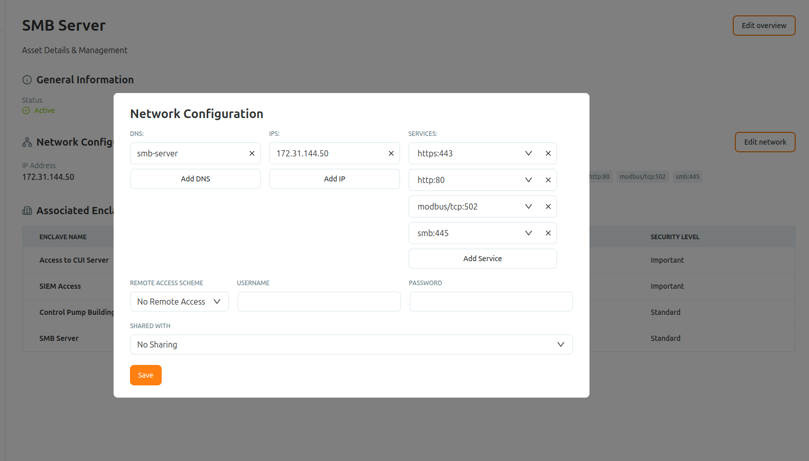 Configuring an asset's DNS prefix in Access Gate Configuring an asset's DNS prefix in Access Gate