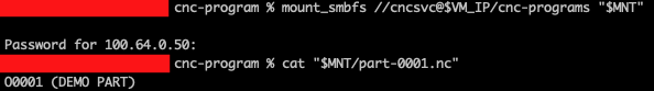 SMB-Verbindung über Access Gate hergestellt SMB-Verbindung über Access Gate hergestellt